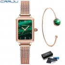 green BOX_Women Green Watches  Casual Ladies Daily Dress Mesh Wristwatch Minimalist Popular Waterpro