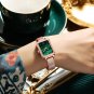 red BOX_Women Green Watches  Casual Ladies Daily Dress Mesh Wristwatch Minimalist Popular Waterproof