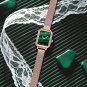 white BOX_Women Green Watches Casual Ladies Daily Dress Mesh Wristwatch Minimalist Popular Waterpro