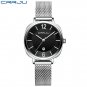 silver white_Woman Watches  Luxury Bracelet Watch for Women Casual Waterproof Quartz Ladies Dress Wa