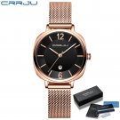 rose black BOX_Woman Watch   Watch for Women Casual Waterproof Quartz Ladies Dress Watches Girl Mesh