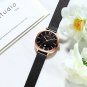 silver black BOX_Woman Watch Watch for Women Casual Waterproof Quartz Ladies Dress Watches Girl Me