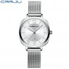 silver white_Woman Watch   Watch for Women Casual Waterproof Quartz Ladies Dress Watches Girl Mesh B