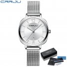 silver white BOX_Woman Watch   Watch for Women Casual Waterproof Quartz Ladies Dress Watches Girl Me