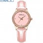 pink_Women Watches  Luxury Wrist watch   feminino Clock for Women Leather Ladies Quartz Ladies Wrist