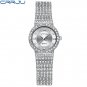 2207women_Women Watches Diamond Dial Bracelet Wristwatch For Girl Elegant Ladies Quartz Watch Female