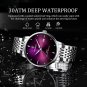 832 SL BU S_Luxury Men Watch Waterproof Luminous Stainless Steel Watches Sport Quartz Clock Mens Dat