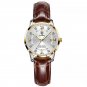 Gold White L_Women Watches Luxury Ladies Quartz Watch Waterproof Luminous Date Stainless Stain Wrist