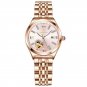 Pink_Women Watches Rose Gold Stainless Stain Steel Ladies Watch Waterproof Quarzt Wristwatch Romatic