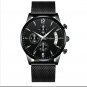 814 BK SL M_Watch   Men Watch Waterproof Luminous Date Sports Watches Luxury Quartz Man Wristwatch L