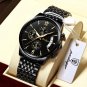 814 BU GD L_Watch   Men Watch Waterproof Luminous Date Sports Watches Luxury Quartz Man Wristwatch L