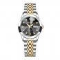 Gold Black_Luxury Elegant Ladies Watch High Quality Casual Stainless Steel Luminous Waterproof Quart
