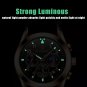 Blue Leather_Men Watch Luxury Business Quartz Watches Stainless Stain Strap Sport Chronograph Men's