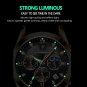 8169 All Black L_Men Watch Sport Chronograph Quartz Watches Luxury Full Steel Waterproof Luminous D