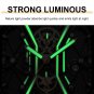 Black Silver L_Luxury Men Wristwatch High Quality Waterproof Chronograph Luminous Date Man Watches L