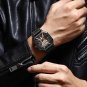 Silver White L_Luxury Men Wristwatch High Quality Waterproof Chronograph Luminous Date Man Watches L