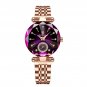 Purple_Watch for Women Luxury  Rose Gold Steel Quartz Wristwatches Waterproof Swiss Brand Ladies Wat