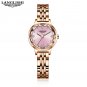 S Pink_LANGLISHI 2021 Luxury Women Watches Waterproof Quartz Ladys Watch for Woman Dress Ladies Wris