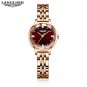 S Wine Red_LANGLISHI 2021 Luxury Women Watches Waterproof Quartz Ladys Watch for Woman Dress Ladies 