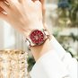 Pink_Women Watch Luxury Quartz Diamond Rose Gold Ceramics Steel Watches Waterproof Luminous Swiss Br