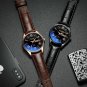 Black GD BK_LANGLISHI Watch 2021 Casual Man Watch Leather Luxury Watches Waterproof Luminous Simple