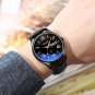 Black SL BW_LANGLISHI Watch 2021 Casual Man Watch Leather Luxury Watches Waterproof Luminous Simple