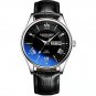 Silver SL BK_LANGLISHI Watch 2021 Casual Man Watch Leather  Luxury Watches Waterproof Luminous Simpl