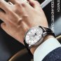 908 BK BK L_Men Watch 2022 Leather Waterproof Luminous Luxury Mens Quartz Wristwatch Men Sport Cas