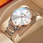 836 SL WH S_2021 Casual Mens Watches Luxury Leather Blue Clock Male Sport Wristwatch Waterproof Qua