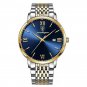 869 GD BK S_2021 Casual Mens Watches Luxury Leather Blue Clock Male Sport Wristwatch Waterproof Qua