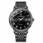 838 BK BK S_Watch Men Stainless Steel Business Date Clock Waterproof Luminous Watches Mens Top Luxur