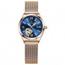 Blue Mesh_2022 Women Watches Leather Romance Red Dial Luxury Ladies Watch Waterproof Quartz Date Swi