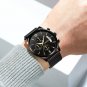 Black SL Leather_Men's Watches  Luxury  Waterproof Luminous Quartz Wristwatch  Casual Busniess
