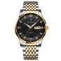827 GD BK S_Men Watch Business Luxury Clock with Date Week Men's Sport Watches Waterproof Luminous M