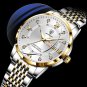 863 SL BK S_Men Watch Business Luxury Clock with Date Week Men's Sport Watches Waterproof Luminous M