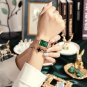 Silver_Women Watches Japan Quartz Movement High Quality Waterproof Ladies Watch Stainless Steel Mesh