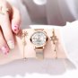 Black Brown_LLS Luxury Woman Bracelet Watch Women Casual Waterproof Quartz Ladies Dress Watches Lov