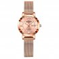 Rose Gold_LLS Luxury Woman Bracelet Watch Women Casual Waterproof Quartz Ladies Dress Watches Lover