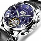 grey_Men Watch  Luxury Automatic Mechanical Watches Waterproof Luminous Business Stainless Stain Men