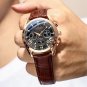 Leather BK SL_LANGLISHI 2021 Sport Chronograph Mens Watches Waterproof Luminous Luxury Business Qu