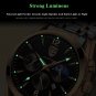 829 BK BK L_Men Watch Sport Decoration Function Steel Band Waterproof Luminous Date Sport Watches Lu
