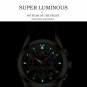 8166 SL BU L_2021 Carekiso Men Watch Stainless Steel Sports Chronograph Top Luxury Waterproof Lumin