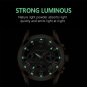 619 RG BK L_Chronograph Function Men Watch Waterproof Luminous Date Sport Watches Luxury Steel Band 