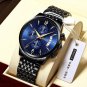 Blue Steel_2021  Men's Watches Waterproof Luminous Quartz Wristwatch  Luxury Clock Casual