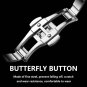 Silver Black_Men Watch  Luxury Automatic Mechanical Watches Waterproof Luminous Business Stainless S