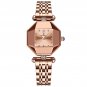 Rose Gold_Women Watch Rose Gold Stainless Stain Steel Quartz Wristwatch Waterproof  Luxury Ladies Wa