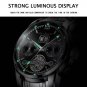 White Gold_2021 Luxury Men Mechanical Wristwatch Genuine Leather Automatic Clock Sports Chronograp