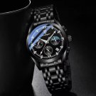 806 BK BK S_Men Watch Sport Chronograph Date Quartz Wristwatch Top Swiss Brand Luxury Waterproof Lum