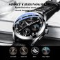 806 RG BK L_Men Watch Sport Chronograph Date Quartz Wristwatch Top Swiss Brand Luxury Waterproof Lum