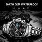 806 SL BU S_Men Watch Sport Chronograph Date Quartz Wristwatch Top Swiss Brand Luxury Waterproof Lum